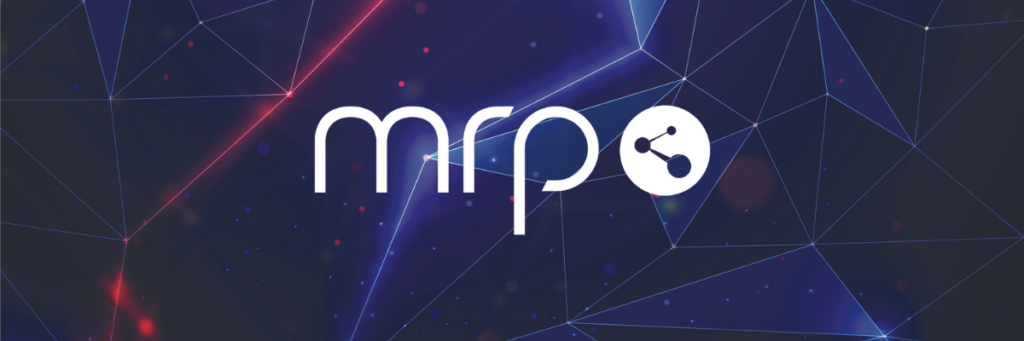White MRP logo.