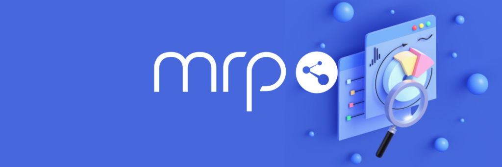 White MRP logo.