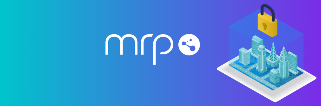 White MRP logo.